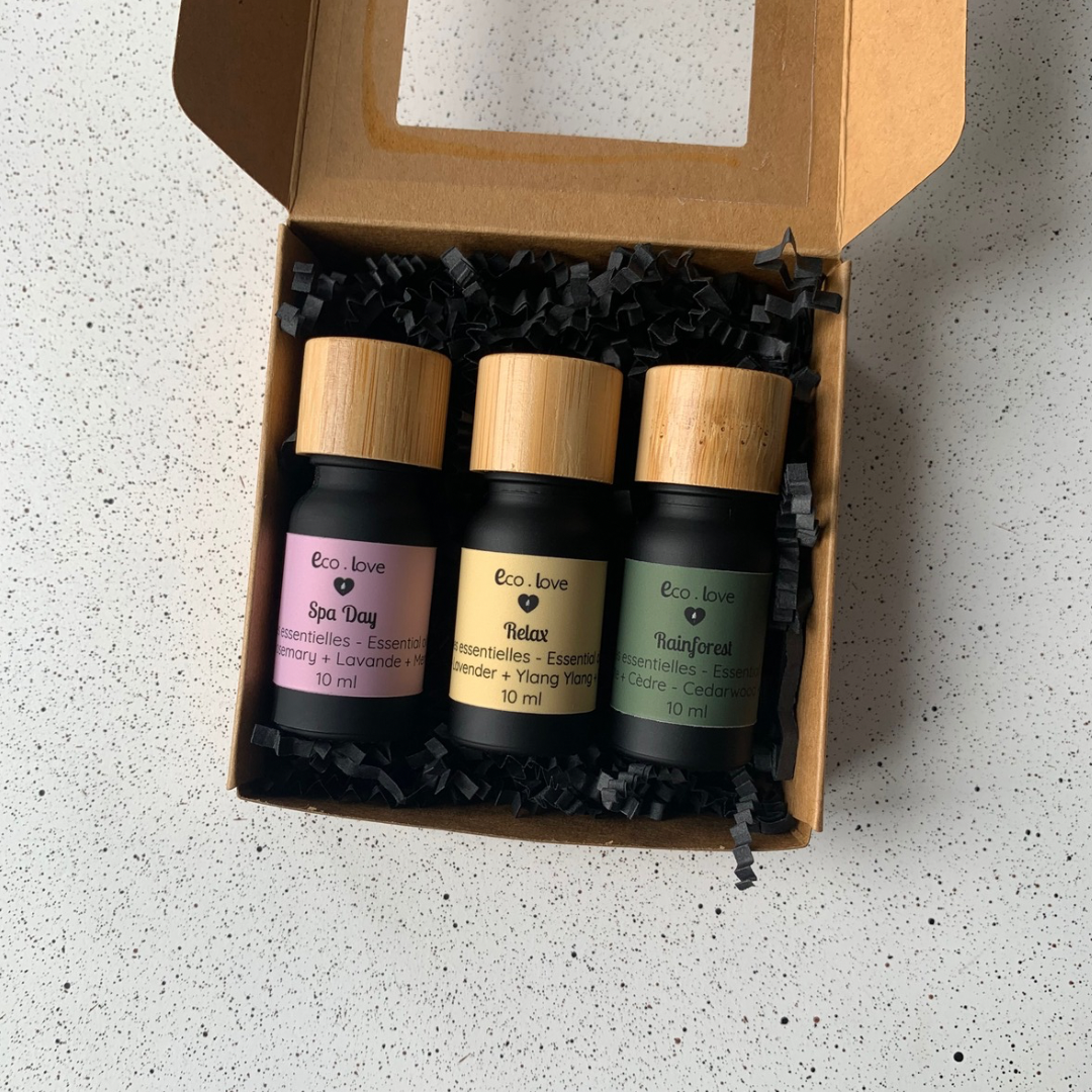 Coffret Cadeau  〰️ Trio d’huiles essentielles