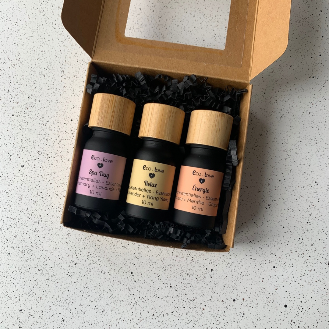 Coffret Cadeau  〰️ Trio d’huiles essentielles