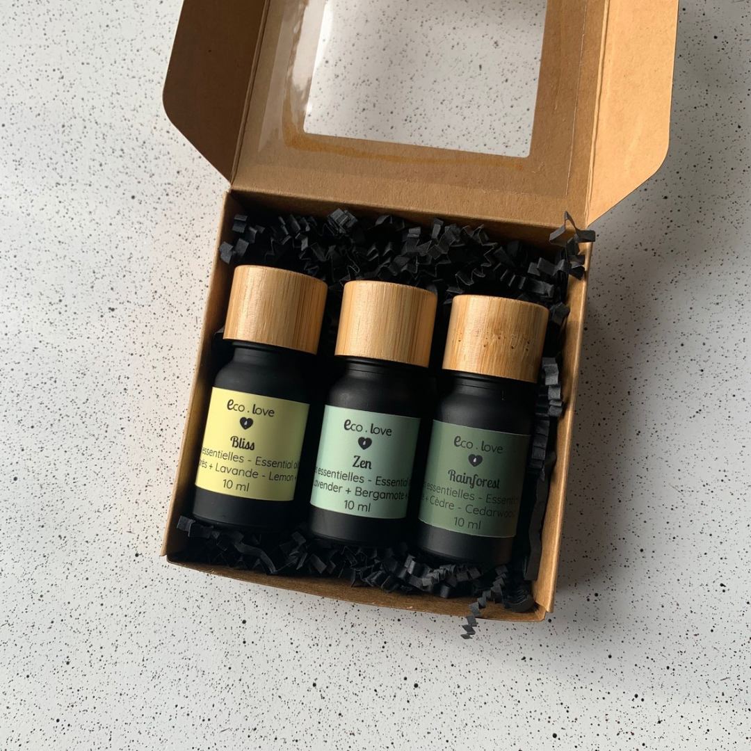 Coffret Cadeau  〰️ Trio d’huiles essentielles