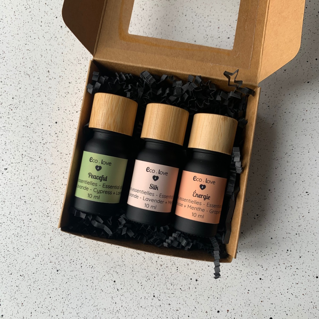 Coffret Cadeau  〰️ Trio d’huiles essentielles