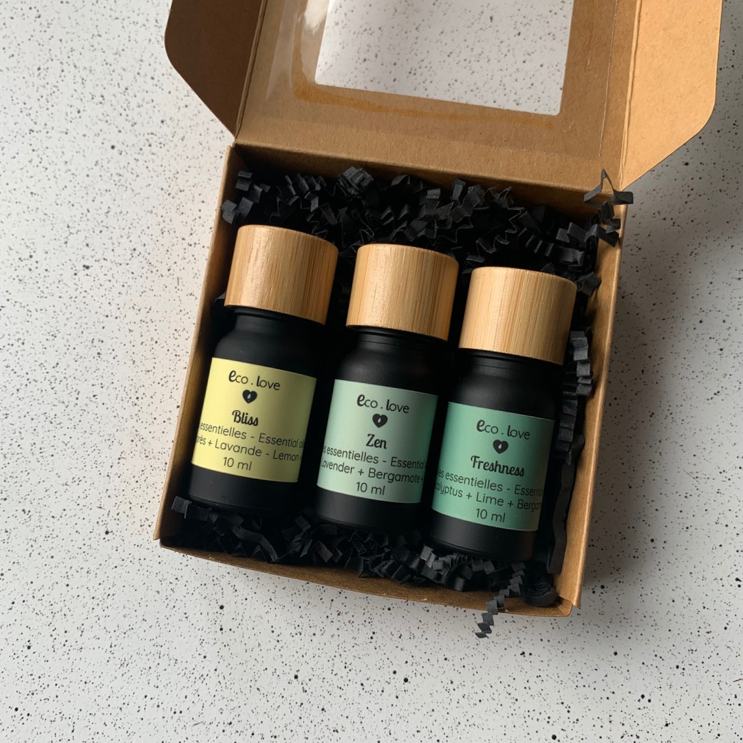 Coffret Cadeau  〰️ Trio d’huiles essentielles