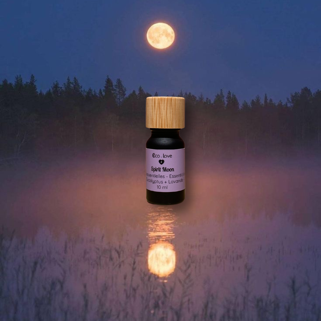 Huile Essentielle SPIRIT MOON 〰️ Sapin + Eucalyptus + Lavande