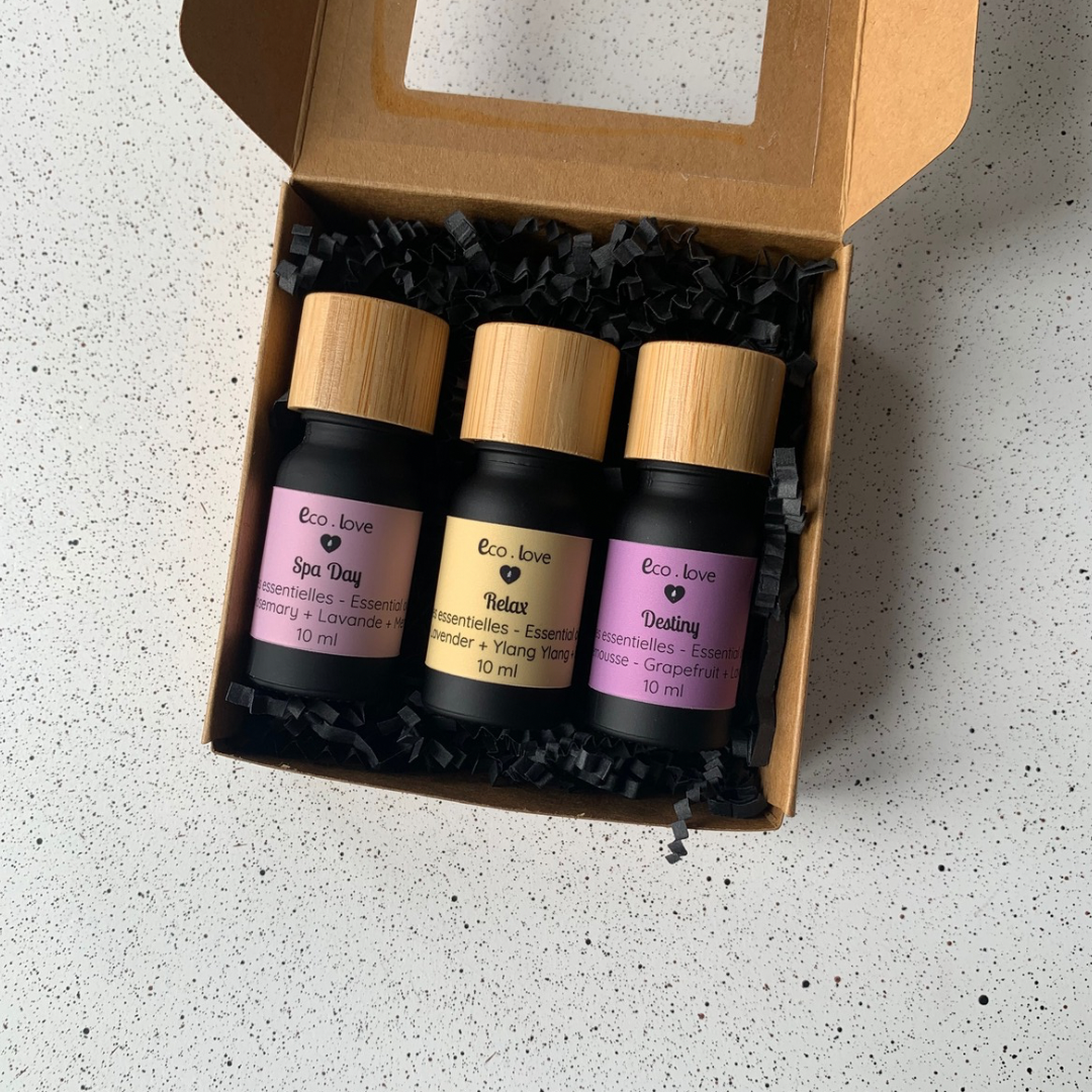 Coffret Cadeau  〰️ Trio d’huiles essentielles