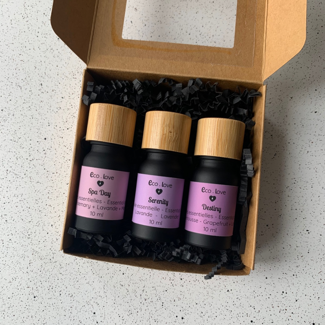 Coffret Cadeau  〰️ Trio d’huiles essentielles