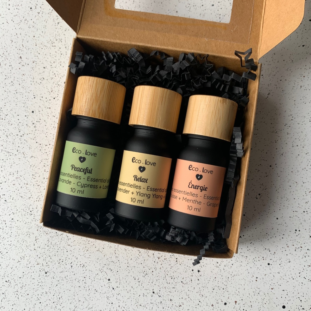 Coffret Cadeau  〰️ Trio d’huiles essentielles