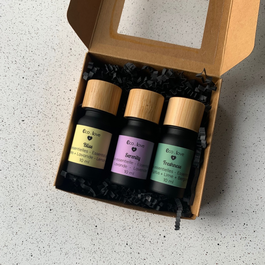 Coffret Cadeau  〰️ Trio d’huiles essentielles