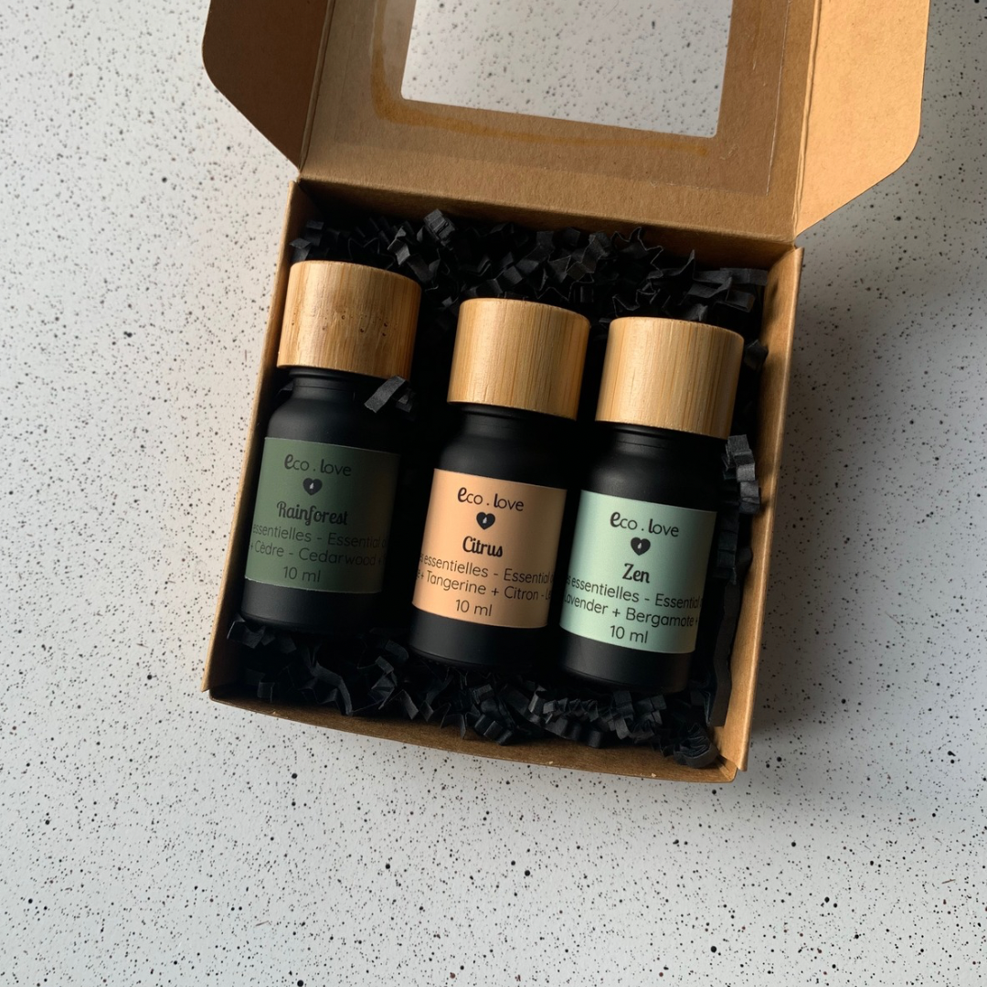 Coffret Cadeau  〰️ Trio d’huiles essentielles