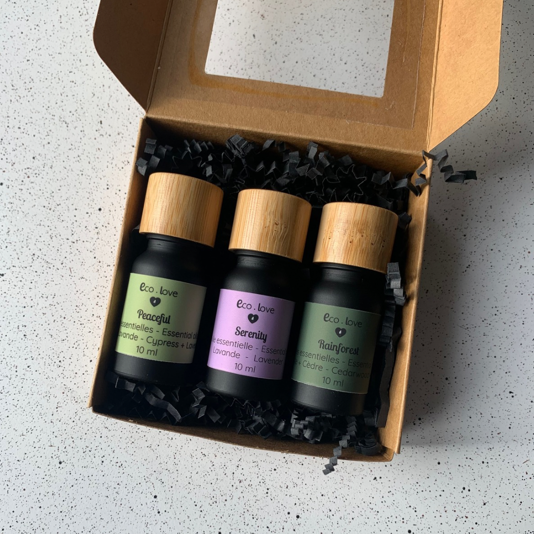 Coffret Cadeau  〰️ Trio d’huiles essentielles