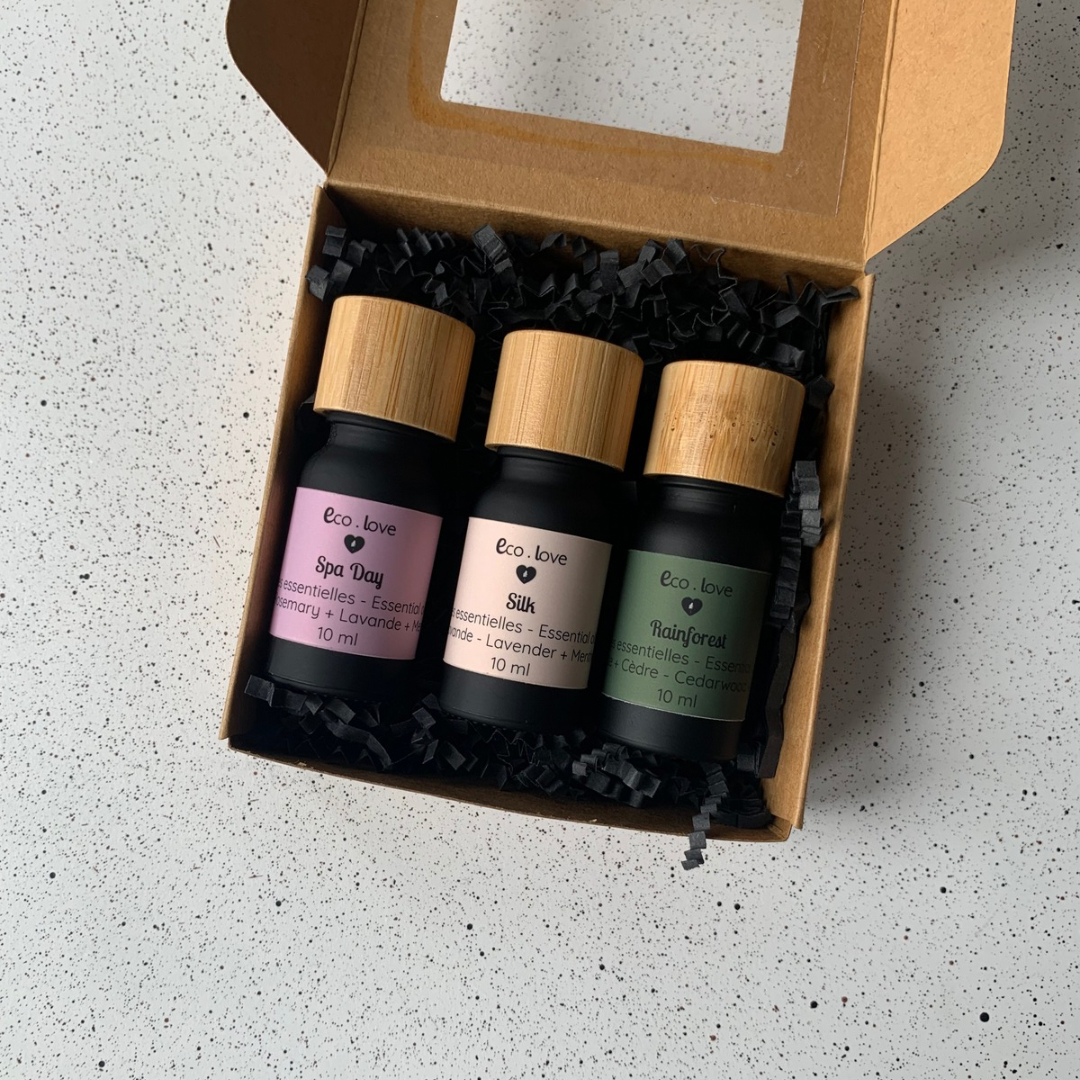 Coffret Cadeau  〰️ Trio d’huiles essentielles