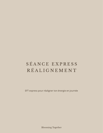 Séance EFT Express - Réalignement Quotidien - FR