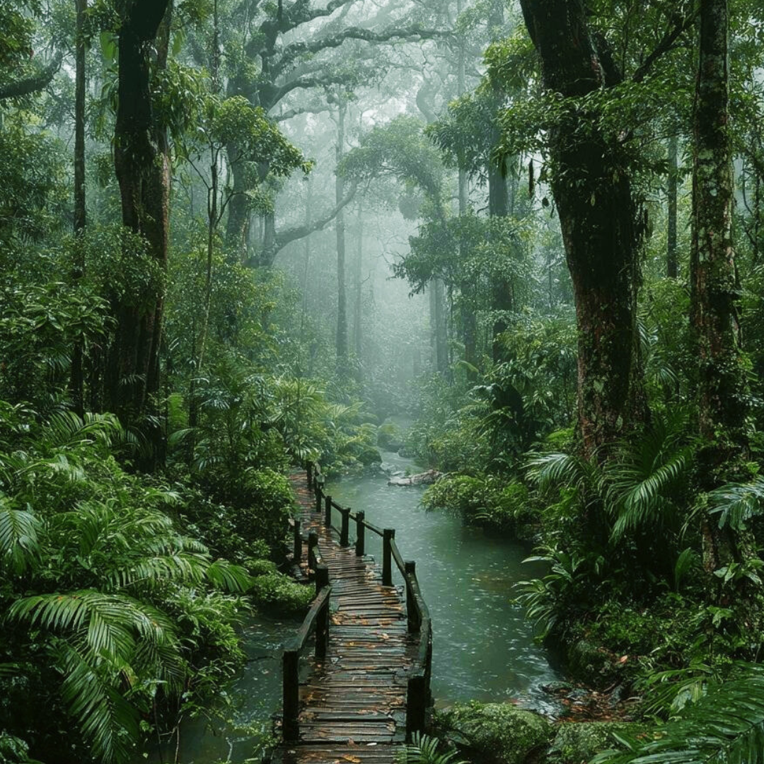 Bougie RAINFOREST —   Bergamote + Lime + Cèdre + Patchouli