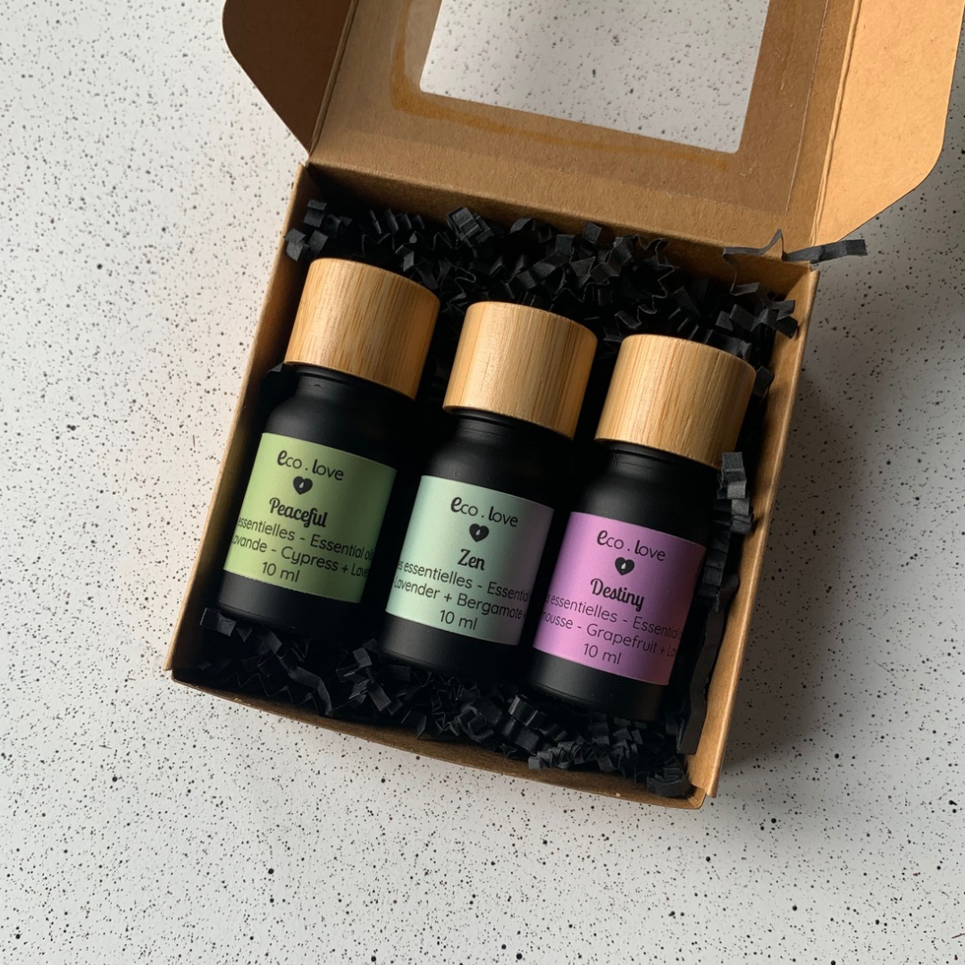 Coffret Cadeau  〰️ Trio d’huiles essentielles