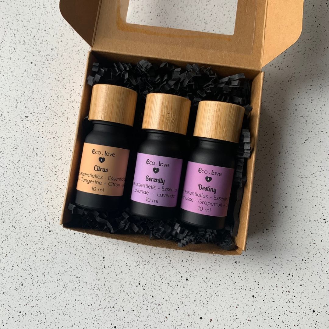 Coffret Cadeau  〰️ Trio d’huiles essentielles