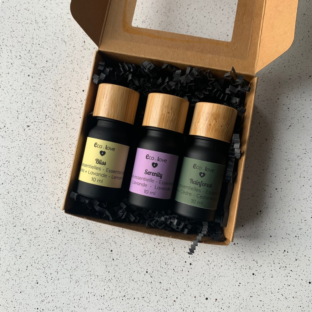 Coffret Cadeau  〰️ Trio d’huiles essentielles