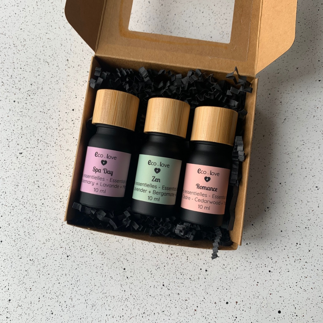 Coffret Cadeau  〰️ Trio d’huiles essentielles