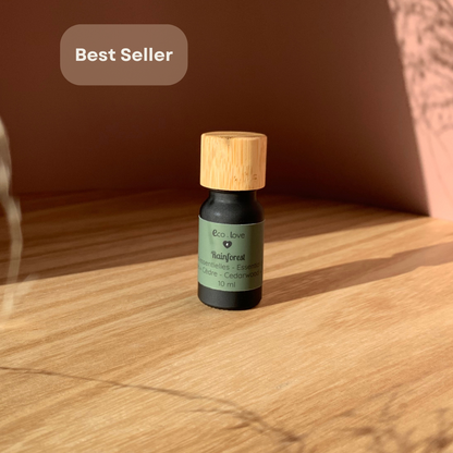 Huile Essentielle RAINFOREST 〰️ Bergamote + Lime + Cèdre + Patchouli