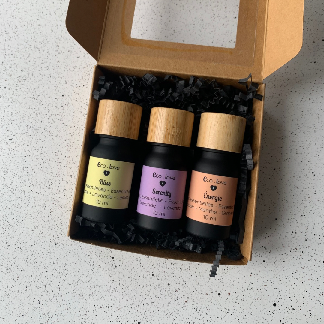 Coffret Cadeau  〰️ Trio d’huiles essentielles