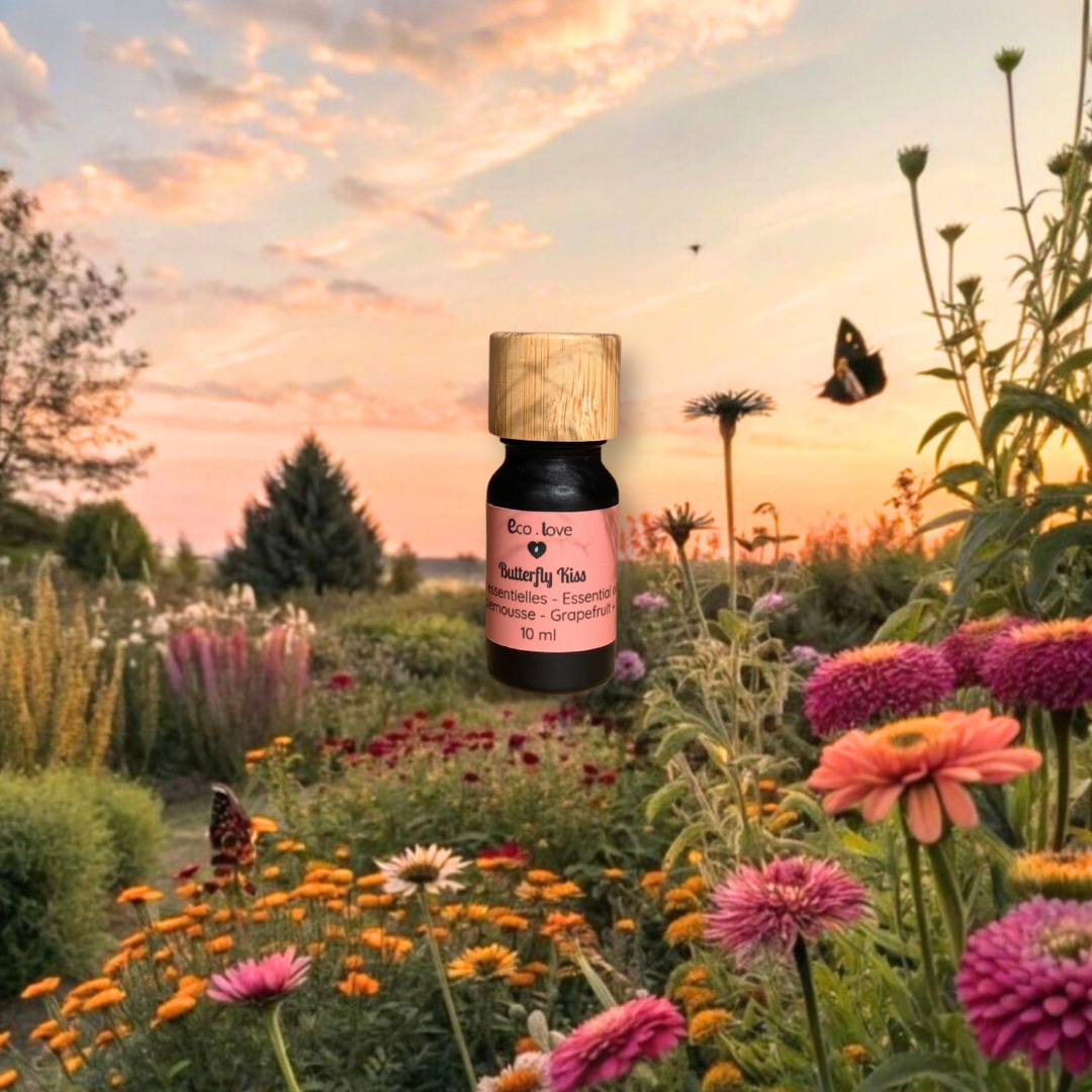 Huile Essentielle BUTTERFLY KISS - Lime + Lavande Fine + Menthe Verte + Pamplemousse Blanc