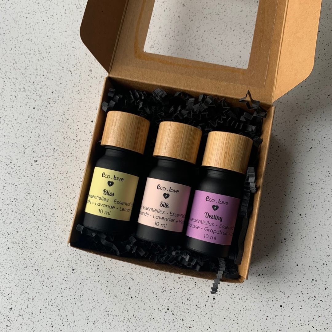 Coffret Cadeau  〰️ Trio d’huiles essentielles