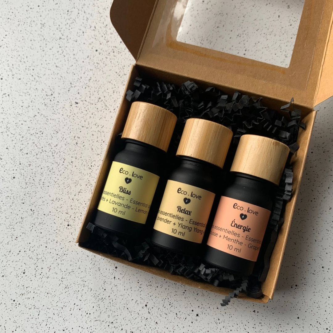 Coffret Cadeau  〰️ Trio d’huiles essentielles