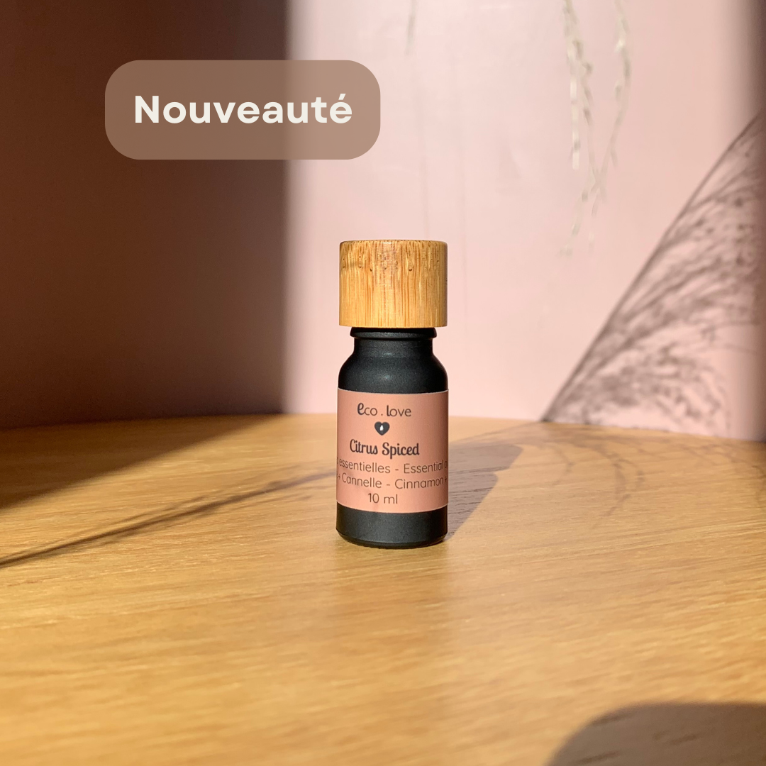 Huile Essentielle CITRUS SPICED - Bergamote + Écorce de Cannelle + Girofle + Orange ÉDITION LIMITÉE