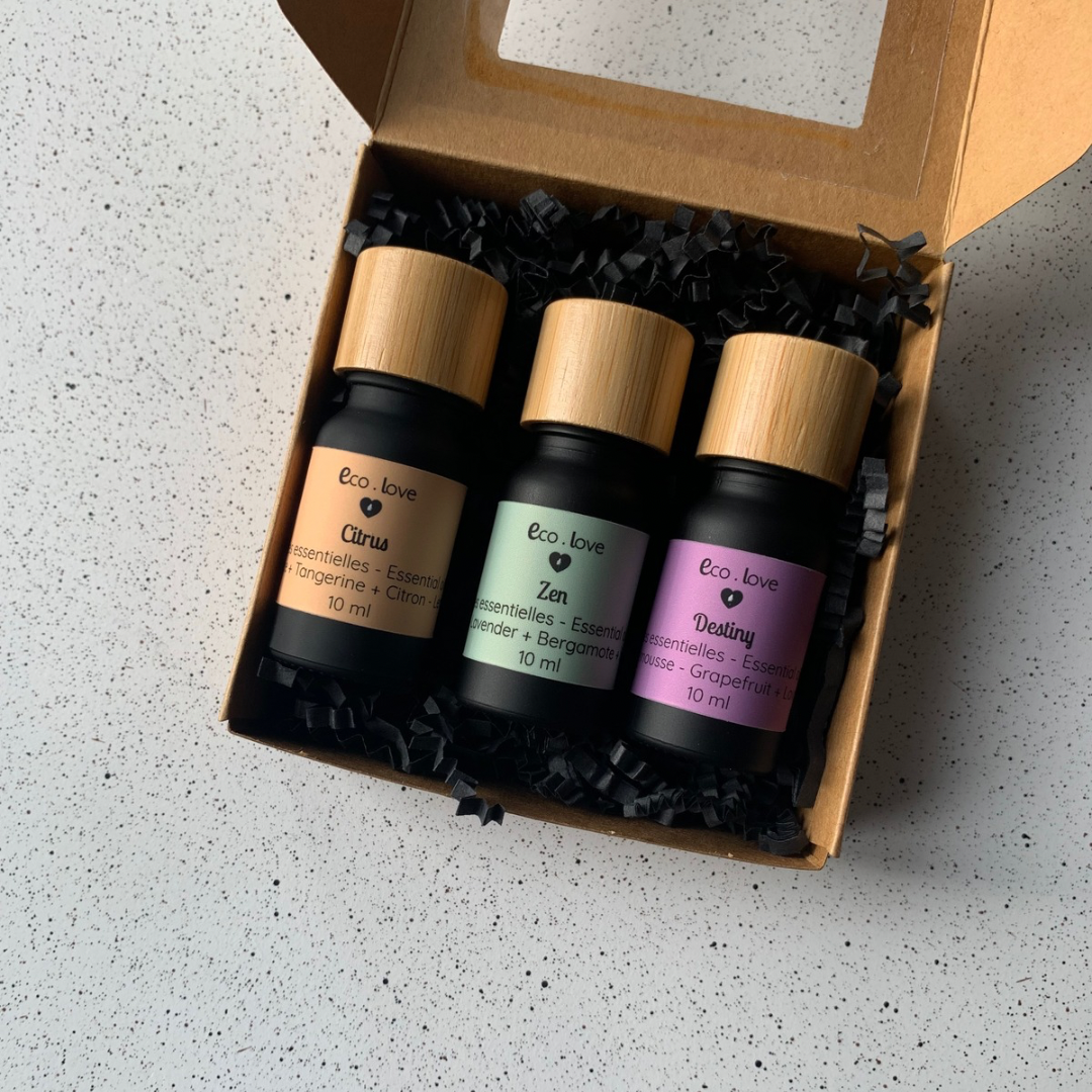 Coffret Cadeau  〰️ Trio d’huiles essentielles