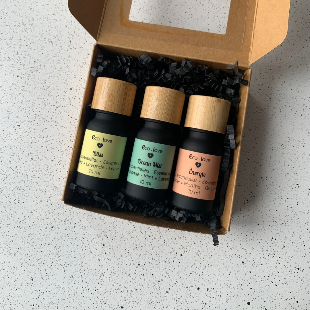 Coffret Cadeau  〰️ Trio d’huiles essentielles