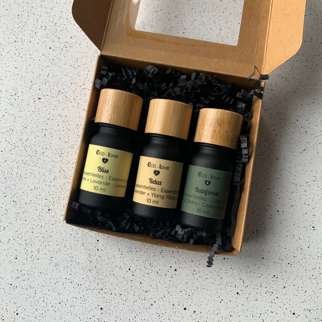 Coffret Cadeau  〰️ Trio d’huiles essentielles