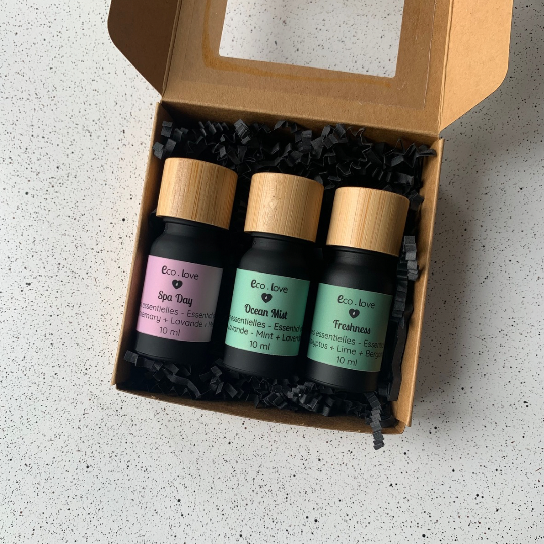 Coffret Cadeau  〰️ Trio d’huiles essentielles