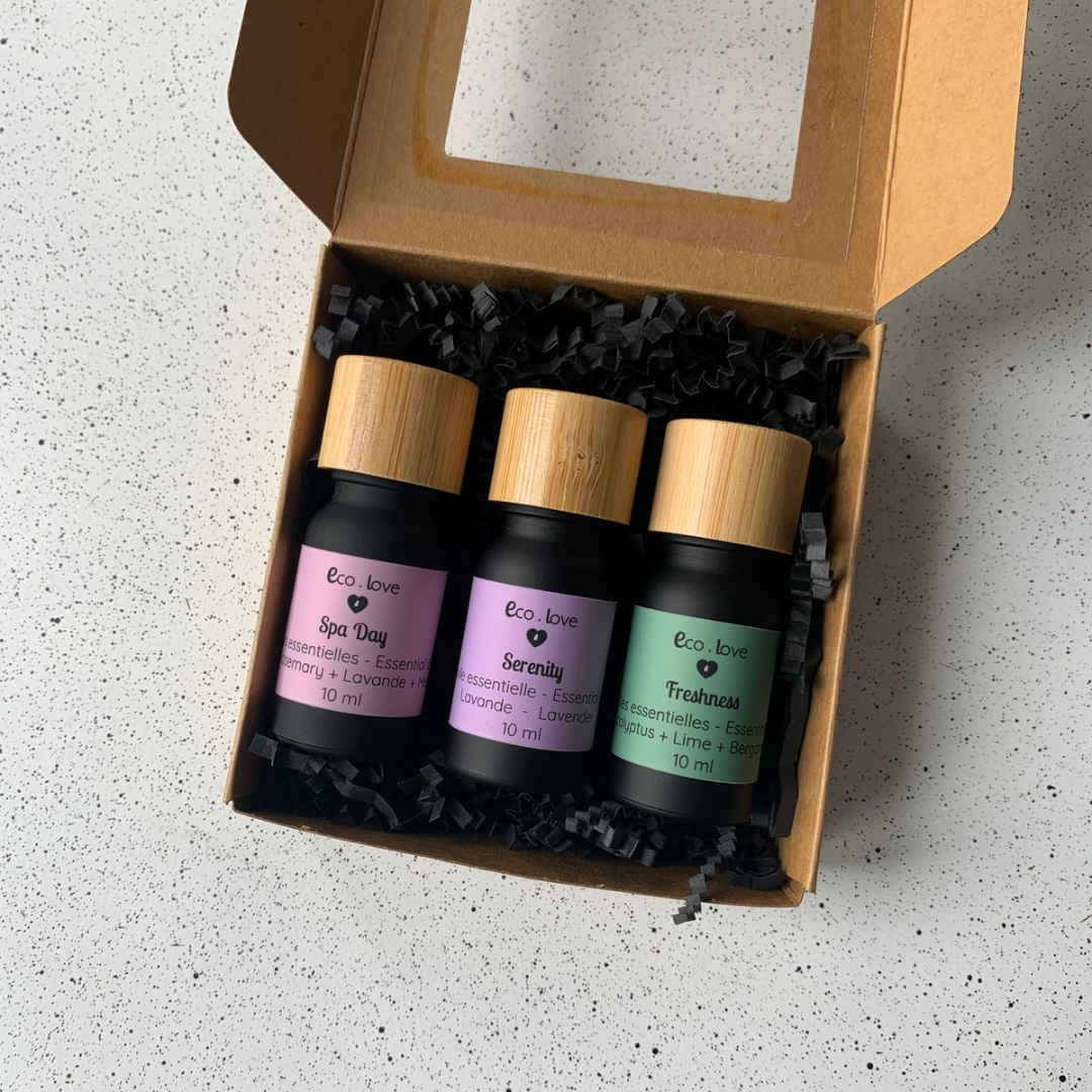 Coffret Cadeau  〰️ Trio d’huiles essentielles