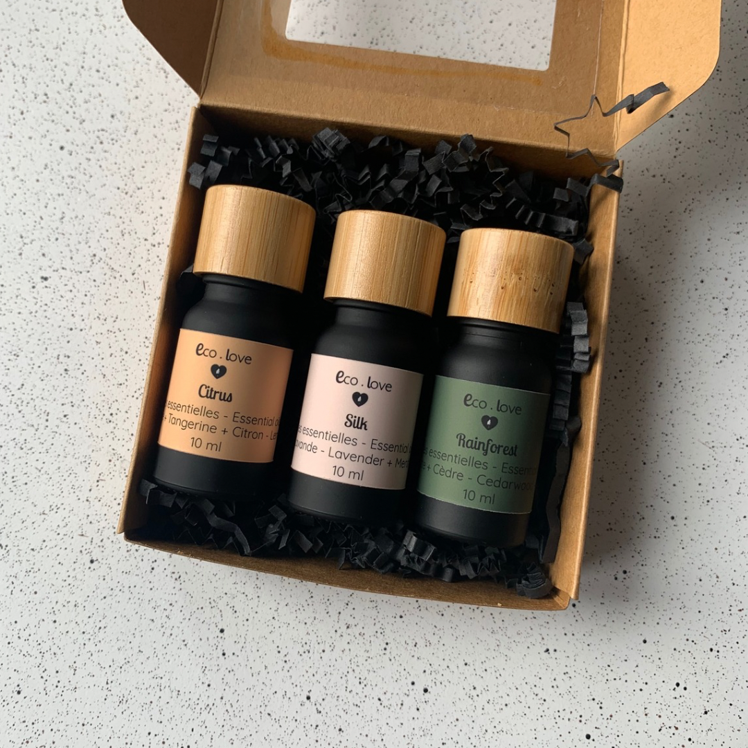 Coffret Cadeau  〰️ Trio d’huiles essentielles