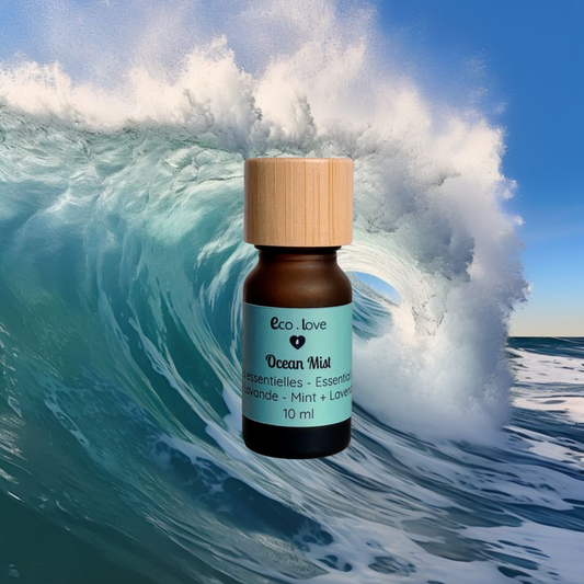 Huile Essentielle OCEAN MIST - Menthe Verte + Menthe Poivrée + Lime + Lavande + Romarin