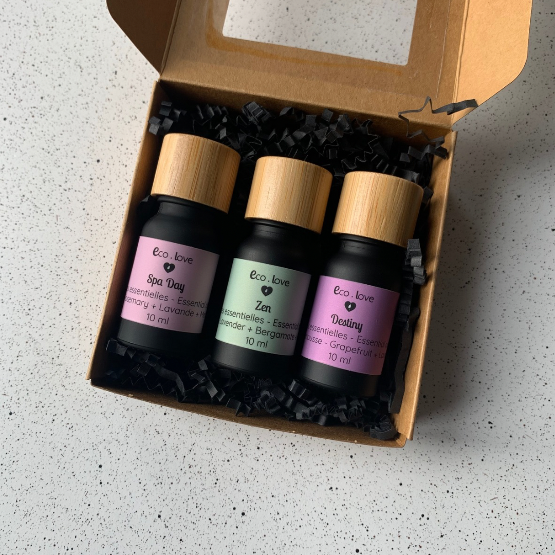 Coffret Cadeau  〰️ Trio d’huiles essentielles