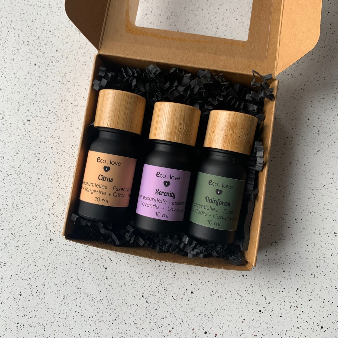 Coffret Cadeau  〰️ Trio d’huiles essentielles