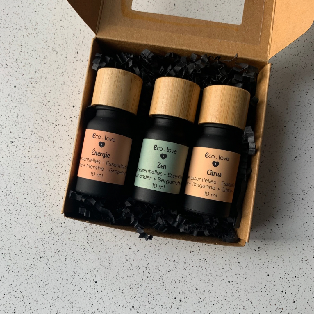 Coffret Cadeau  〰️ Trio d’huiles essentielles