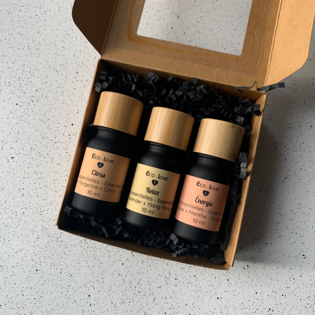 Coffret Cadeau  〰️ Trio d’huiles essentielles