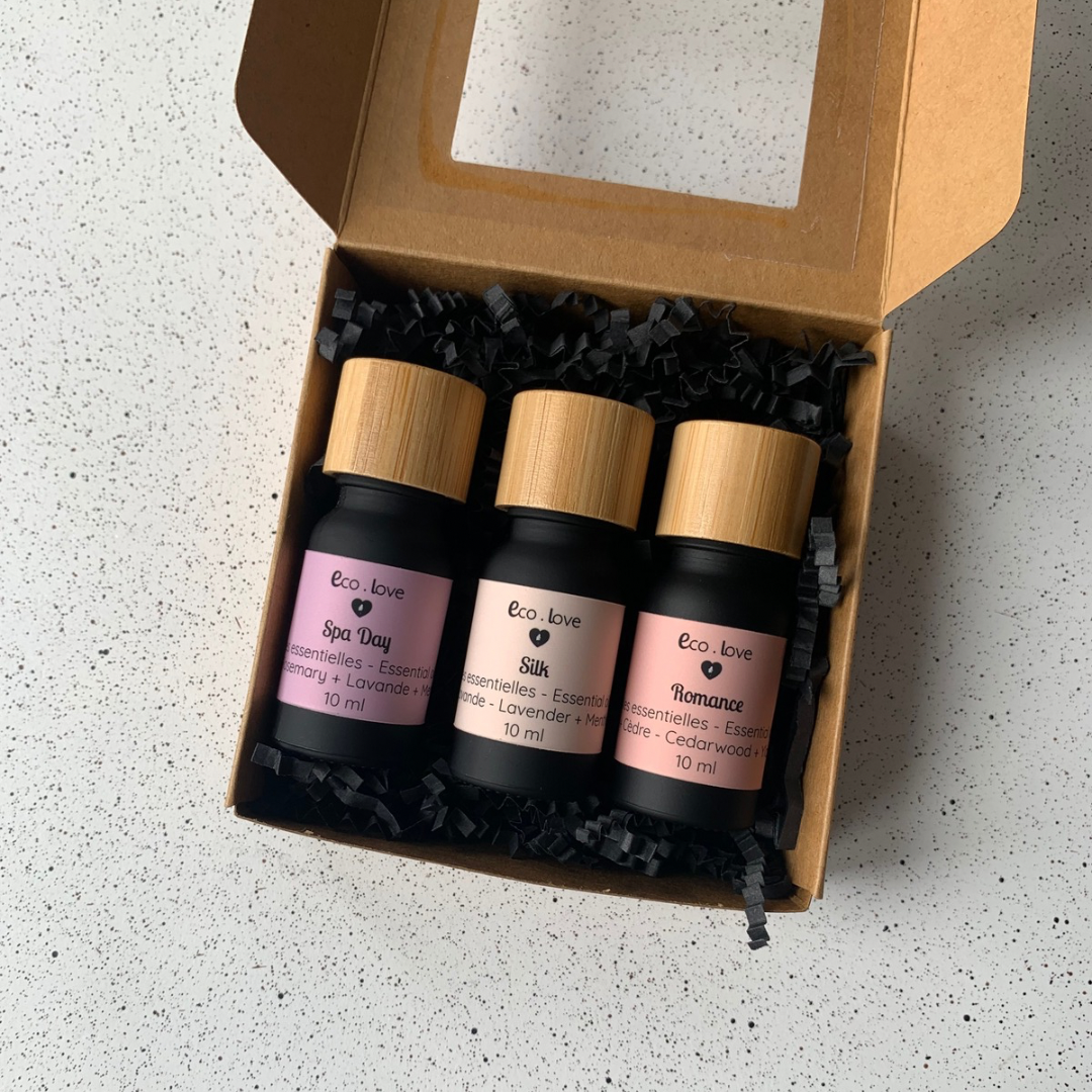 Coffret Cadeau  〰️ Trio d’huiles essentielles