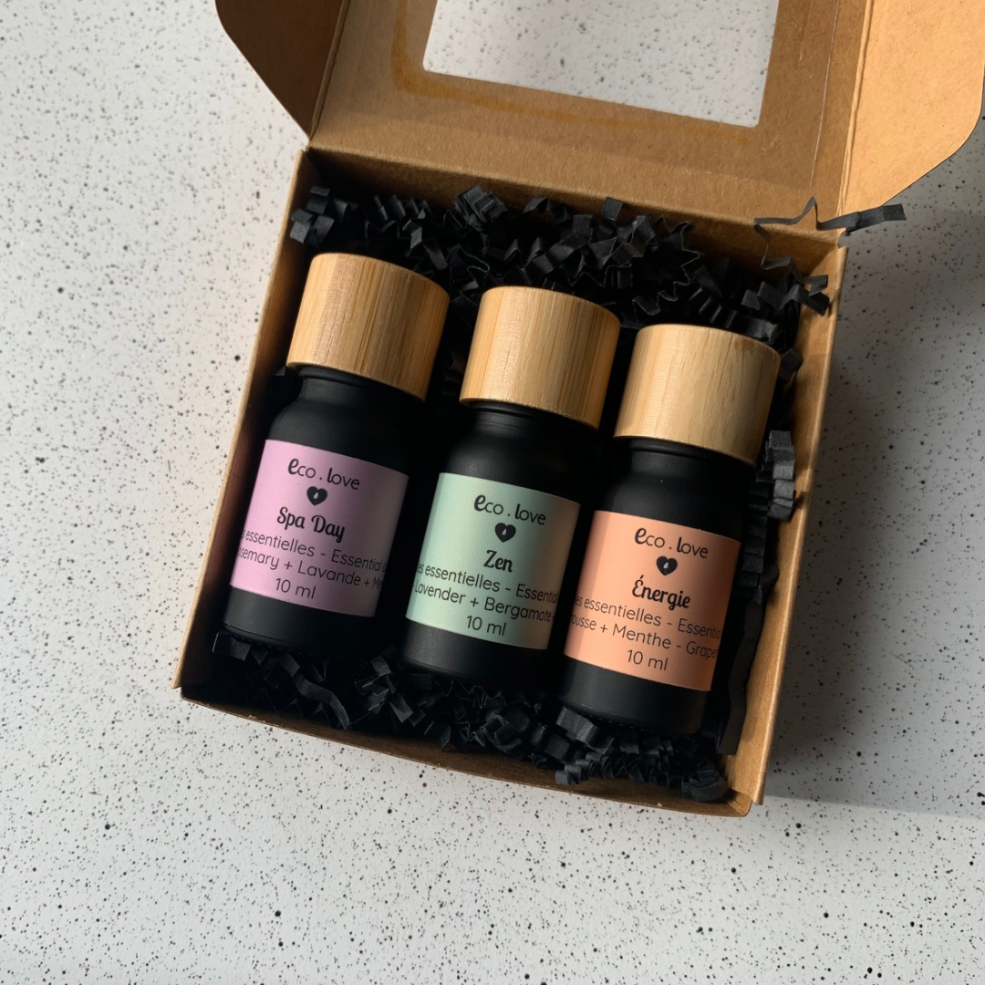 Coffret Cadeau  〰️ Trio d’huiles essentielles