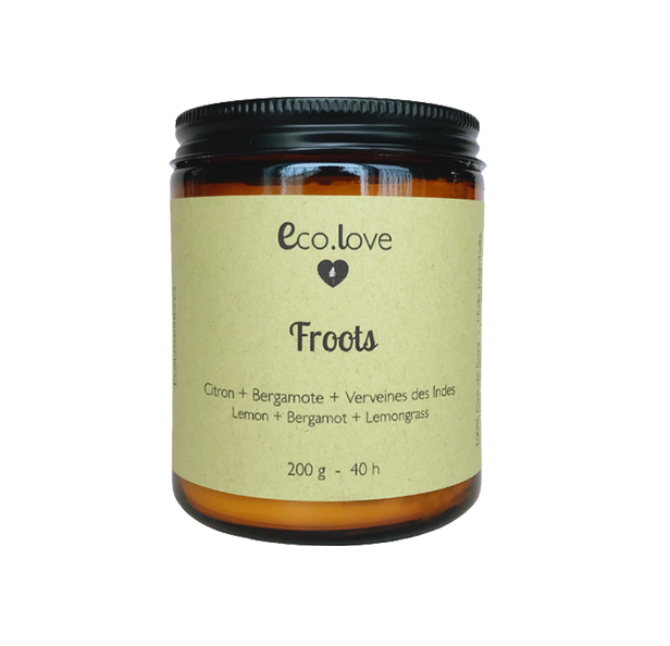 FROOTS Candle - Lemon + Bergamot + Indian Verbena