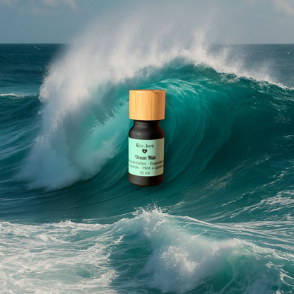 Huile Essentielle OCEAN MIST - Menthe Verte + Menthe Poivrée + Lime + Lavande Fine + Romarin