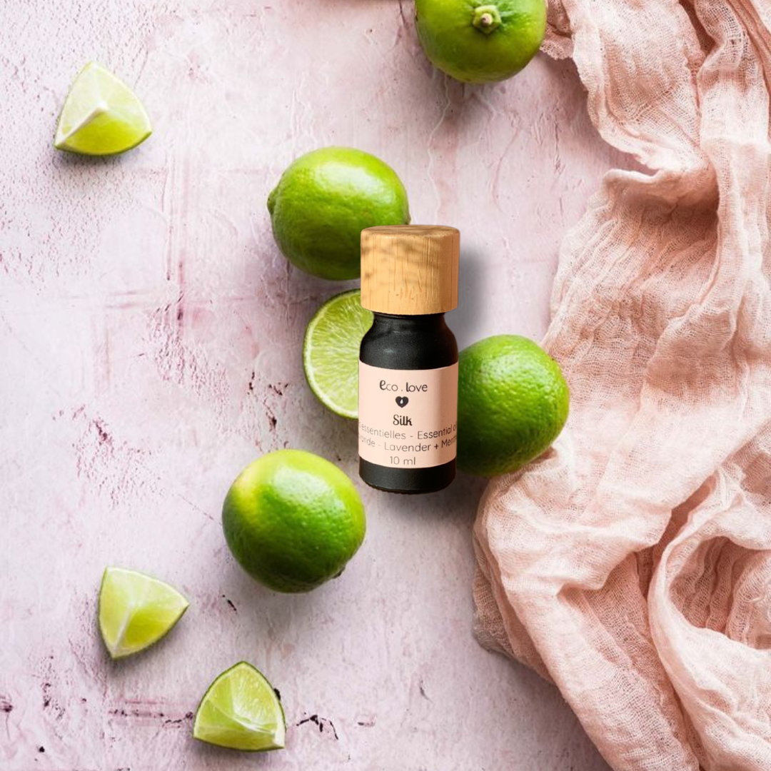 Huile Essentielle SILK  〰️ Lime + Lavande + Menthe Verte