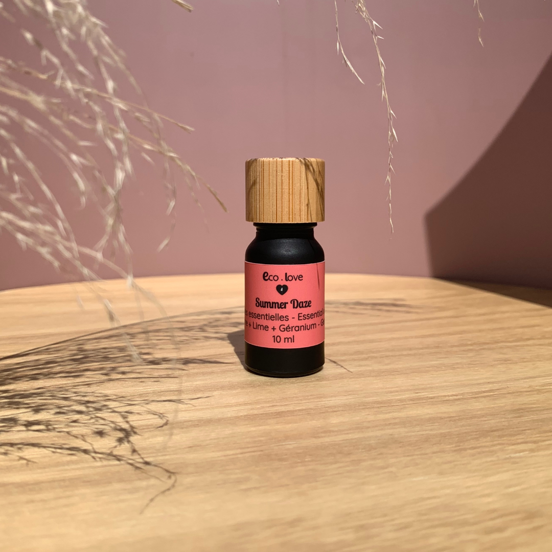 Prix pré-lancement - Huile Essentielle SUMMER DAZE 〰️ Tangerine + Lime + Géranium + Pamplemousse